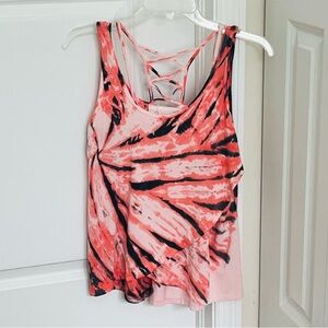 Green Dragon Tie Dye Tank Top